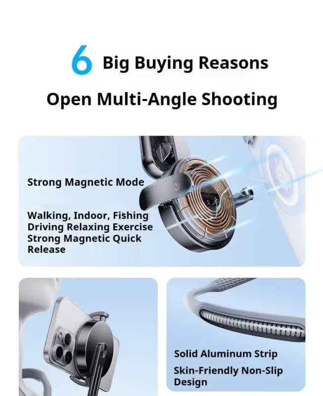 Product with features highlighted on a white background