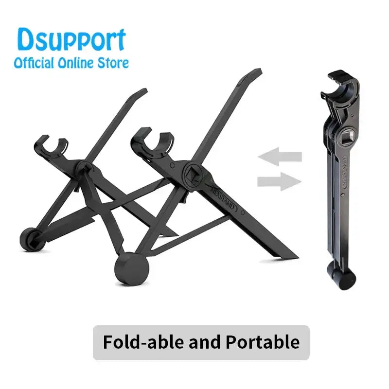 NEXSTAND K2 Laptop Stand - Workspace setup showing improved ergonomics