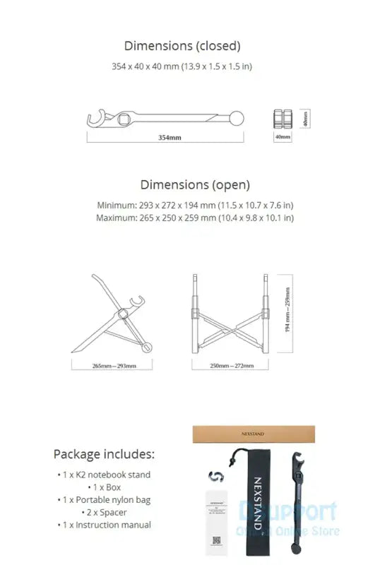 NEXSTAND K2 Laptop Stand - Multiple angle positions and flexibility demonstration