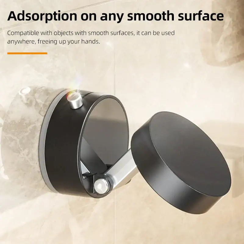 Black on a smooth surface with text about its compatibility.