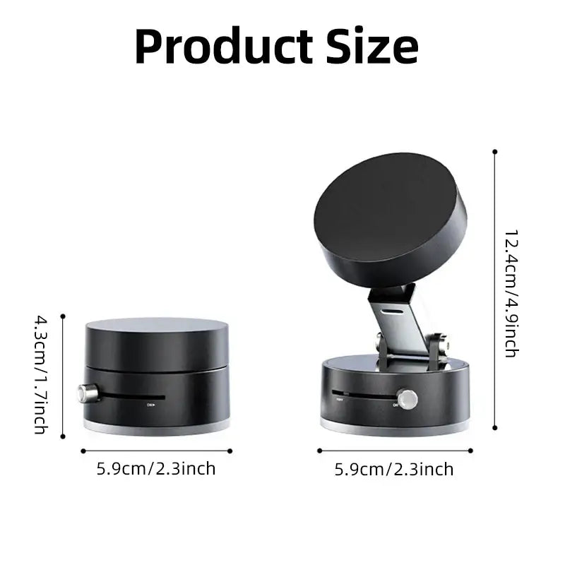 Product size measurement chart with dimensions labeled on a white background